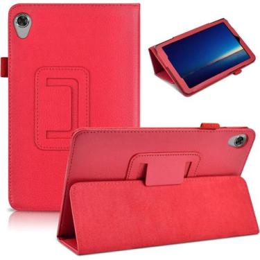 Imagem de Capa de couro compatível com tablet Lenovo Tab M8 HD 8.0 polegadas ver