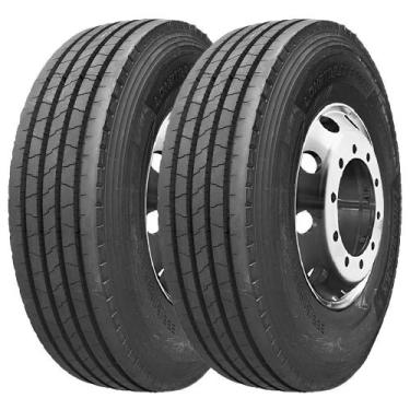Imagem de KIT 2 Pneu Landspider Longtraxx AP800 295/80R22.5 154/149M 18PR Liso