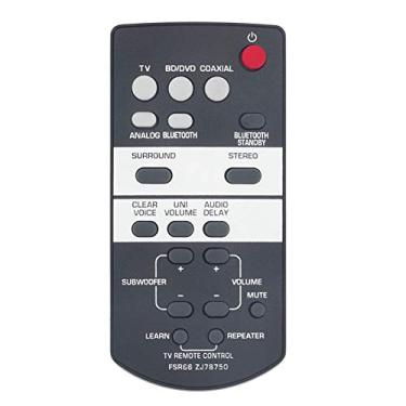 Imagem de Novo controle remoto substituído FSR66 apto para Yamaha Soundbar FSR66 ZJ78750 YAS-103 YAS-103BL