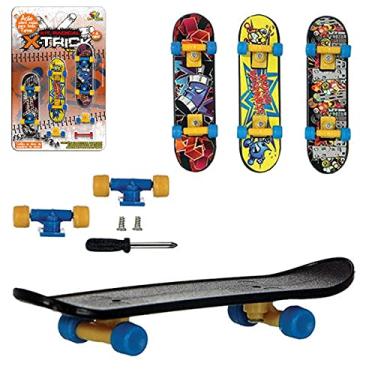 Imagem de Skate De Dedo, Art Brink, Com 3 Acessórios, Kit com 3, Sortido