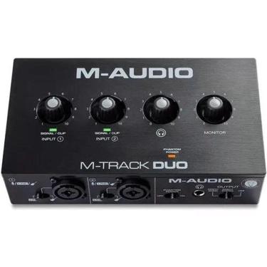 Imagem de Interface De Áudio M-Audio M-Track Duo 24 Bits Usb 2 Canais