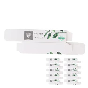 Imagem de Caixa vazia com brilho labial, caixas de embalagem portáteis para brilho labial "faça você mesmo", moda dobrável para batom para perfume