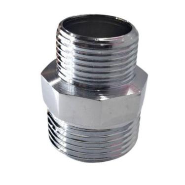 Imagem de Niple 1" x 3/4 Cromado Sextavado Latão