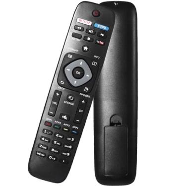 Imagem de Substituição de controle remoto universal NH500UP compatível com Smart TV Philips LCD LED 4K UHD Smart TVs