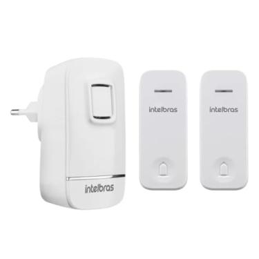Imagem de Campainha Eletrônica Sem Fio Wireless Sem Bateria Intelbras Alcance ate 100Mts 2 Modulos Externos A Prova D' Agua