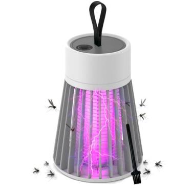 Imagem de Armadilha Elétrica Repelente Led Uv Mata Mosquito Pernilongo - Safelig