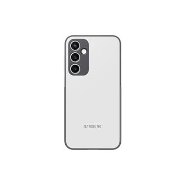 Imagem de Samsung Capa de silicone para celular Galaxy S23 FE, capa protetora com variedade de cores, aderência suave, design macio e elegante, ajuste sem costura, versão dos EUA, EF-PS711TWEGUS, branca