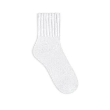 Imagem de Meia esportiva masculina selene algodão original cano médio, Branco