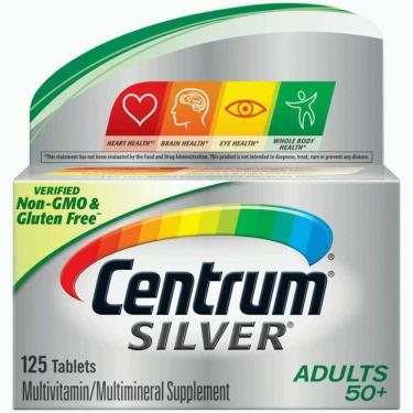 Imagem de Centrum Silver Adultos 50+ c/ 125 cápsulas - Importado