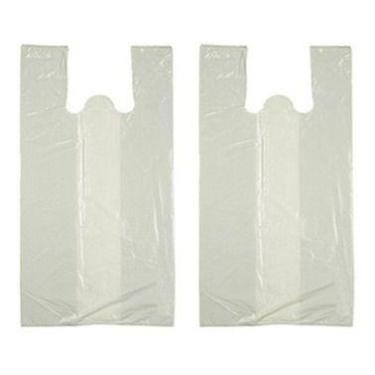 Imagem de Sacolas Plasticas Branca Reciclada Recuperada 70x90 C/ 5 Kg - HIGIPACK