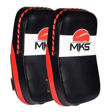 Imagem de Aparador de Chutes MKS Combat Thai Pad Curved - Par, Único