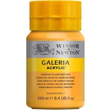 Imagem de Tinta Acrílica Galeria W&n 250ml 115 Cadmium Yellow Deep Hue - Winsor 