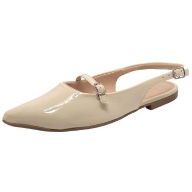 Imagem de Sapatilha Feminina Bico Fino Tiras Finas Sua Cia