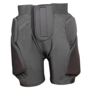Imagem de Deevoka Almofada de proteção de quadril Shorts de esqui Crash Pad Esponja leve Protetor de quadril acolchoado para esqui ao ar livre Esportes de inverno
