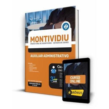 Imagem de Apostila Prefeitura de Montividiu - GO - Auxiliar Administrativo - Edi
