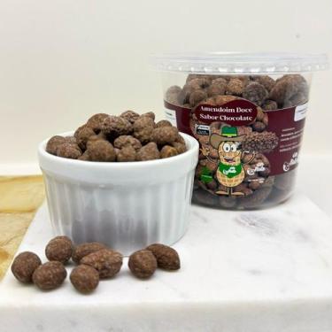 Imagem de Amendoim Caramelizado Sabor Chocolate Doce - Premium 200gr Suculento -