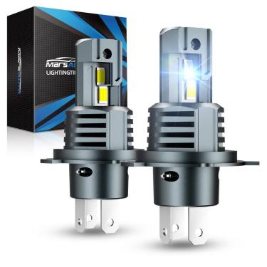 Imagem de Lâmpadas de neblina Marsauto H4 28000LM Super Bright 9003, pacote com 2