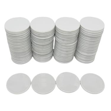 Imagem de Smartdealspro Set of 100 1 Inch Opaque Plastic Learning Counters Mini Poker Chips Game Tokens with Storage Box (Grey)