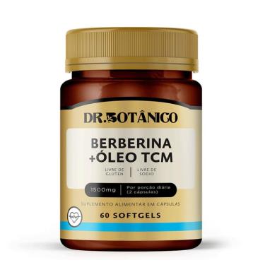 Imagem de Berberina + Oleo Tcm 1500Mg 60 Capsulas Dr Botanico