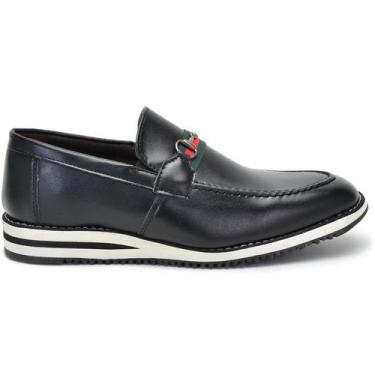 Imagem de Sapato Social Casual Masculino Loafer  Mocassim Super Leve e Macio - C
