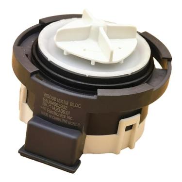 Imagem de HUAYUWA Conjunto de motor de bomba de drenagem de arruela WDD0015X1M BLDC EAU64082902 26V, compatível com acessórios de peça de reparo de drenagem de água para máquina de lavar tambor LG