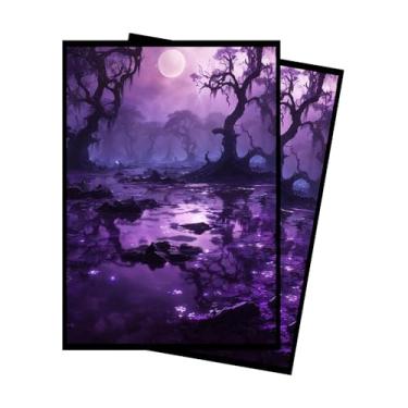 Imagem de Paramint Black Mana MTG Card Sleeves (Textured) - 104 Count Standard Size TCG Sleeves - Compatible with Magic The Gathering - Double Sleeving - Original Art Design, Premium Protection