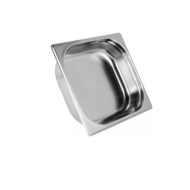 Imagem de Kit 2 Tampas Cuba Gastronomica Rechaud Inox 1-9x65mm Brasinox