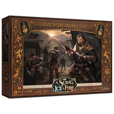 Imagem de CMON A Song of Ice and Fire Tabletop Miniatures Game Stormcrow Mercenaries Unit Box (Multilingual Edition) - Strategy Game for Adults, Ages 14+, 2+ Players, 45-60 Minute Playtime, Made
