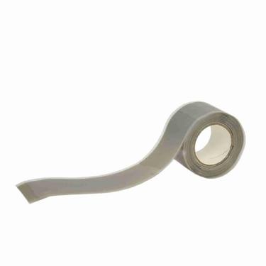 Imagem de Caiak Paddle Grip Fita Profissional Anti -Slip Silicone Taça impermeável Fita de embrulho para caiaque Canoe Dragon Boat preto azul branco verde amarelo cinza 2,5cm x 1500cm (Cinza)