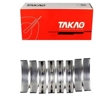 Imagem de Bronzina De Mancal (Jg) Sandero 1.0 12V 2016 A 2021 / Logan 1.0 12V 2016 A 2021 / Kwid 1.0 12V 2016 A 2021 - Takao Bcre10075