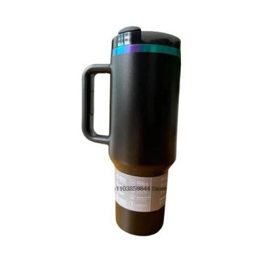 Imagem de Garrafa Térmica De Aço Inoxidável De Grande Capacidade (1,18L) Com Tam