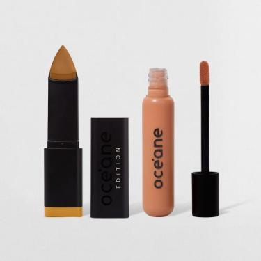 Imagem de Kit Base em Bastão Almond + Corretivo Médium Tan Océane Edition (2 Pro