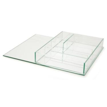 Imagem de Suporte Máquina de Café Cápsulas Acessórios Vidro Espelhado - Forma