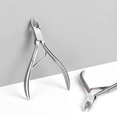 Imagem de Kit 02 Alicates de Aço Inoxidável Cortador de Unhas Manicure
