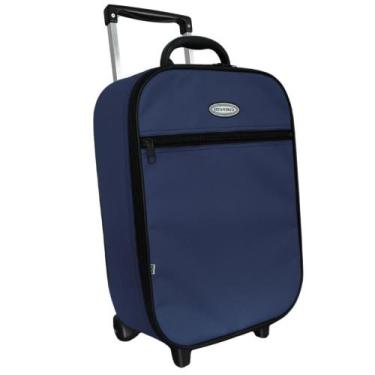 Imagem de Mala de Viagem Bordo 10kg Forrada e Resistente Fabricação Nacional For