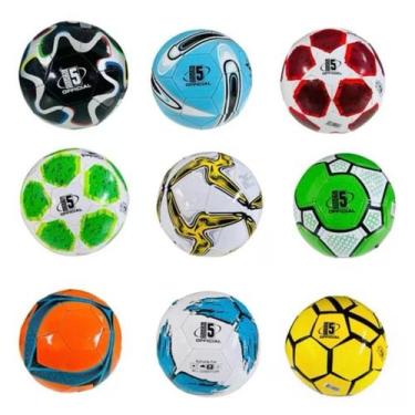 Imagem de Kit 4 Bolas Futebol Oficial Costurada Campo E Society Jogos Treino Are