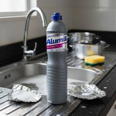 Imagem de LIMPA ALUMINIO ALUMIL START 500ml PERFUME DE UVA - Alumil Start Químic