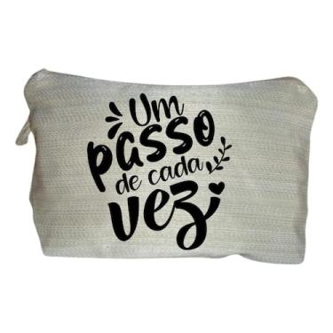 Imagem de Necessaire Personalizada Motivacional Presente Criativo - LARANJA E MI