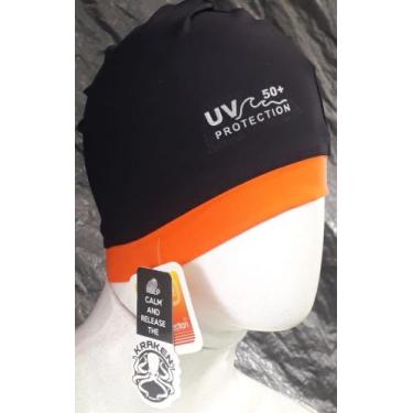 Imagem de Touca para natação proteção UV 50+ - Kraken 