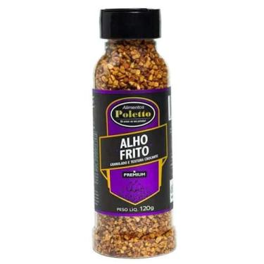 Imagem de Tempero Poletto Premium, Alho Frito, 120g
