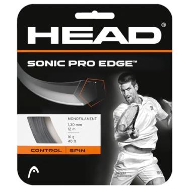 Imagem de HEAD Conjunto de cordas de tênis Sonic Pro Edge - 16 cinza