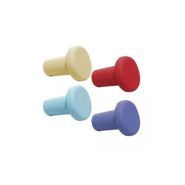 Imagem de 4 Rolhas Reutilizaveis De Garrafas Tampa Para Vinho Silicone - Wolff