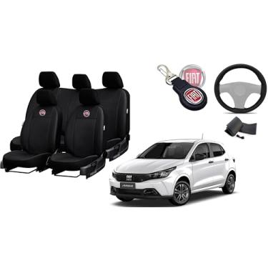 Imagem de Capa de Couro para Banco Argo 2017-2024, Proteção Impermeável, Resistente, Elegante e Fácil de Instalar, Ideal para Proteger o Estofado do Seu Carro Contra Sujeira, Desgaste e Danos Diversos