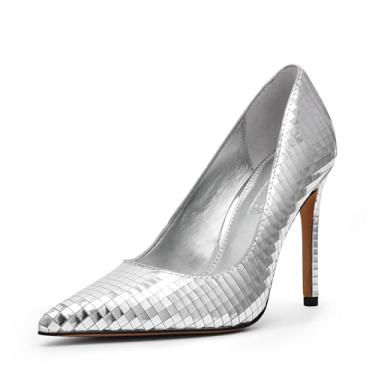 Imagem de Steve Madden Sapato feminino Noir Pump, Disco prateado, 35