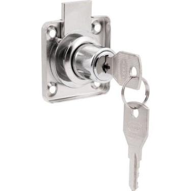 Imagem de Fechadura para gaveta 22mm cromado Vonder