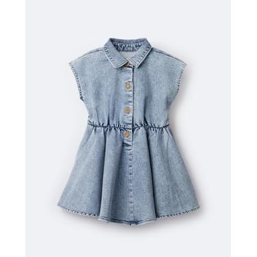 Imagem de Otter Avenue Vestido para meninas, Jeans Avenue Wash, 2 Anos