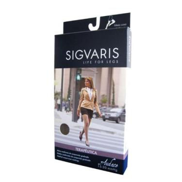 Imagem de Meia 3/4 Panturrilha 120B 15-20 Mmhg Ponteira Fechada - Sigvaris