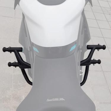 Imagem de TT719 Barras de impacto com proteção antiqueda compatível com CFMOTO 450SS/450NK 2023 2024 2025, aço inoxidável, corte a laser, revestimento em pó, acessórios CFMOTO 450SS, acessórios CFMOTO 450NK