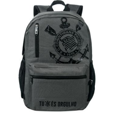 Imagem de Mochila futebol Esportiva Escolar Corinthians Poderoso Timão Oficial C
