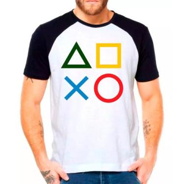 Imagem de Camiseta playstation games jogos camisa masculina lançamento 01 - DESI